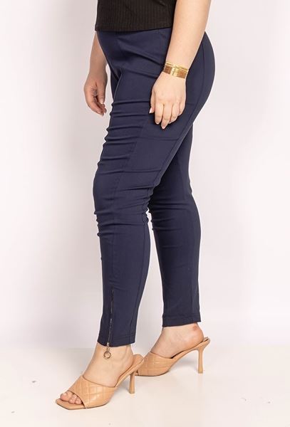 Picture of STRETCH PANTS WITH ZIPPER